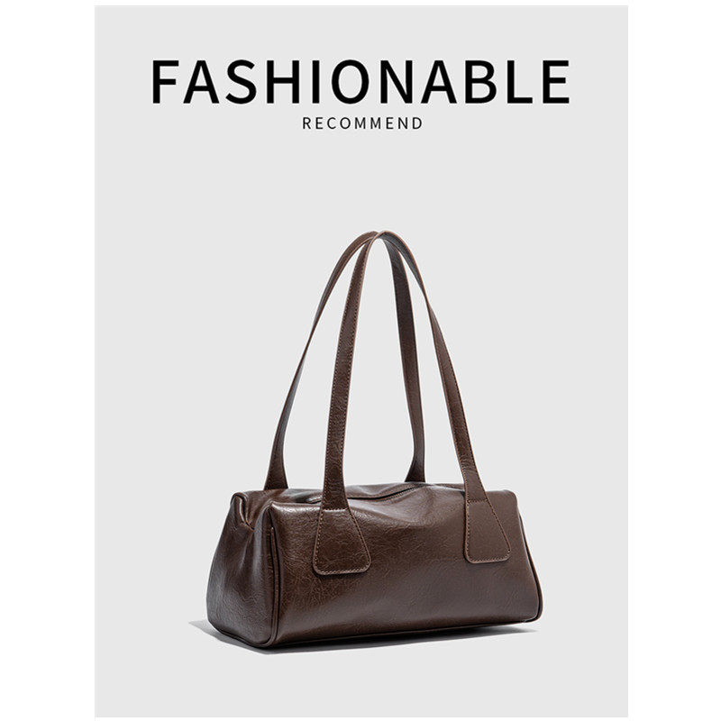 包包女款2025春夏新款韩国ins复古法棍包百搭通勤休闲单肩腋下包