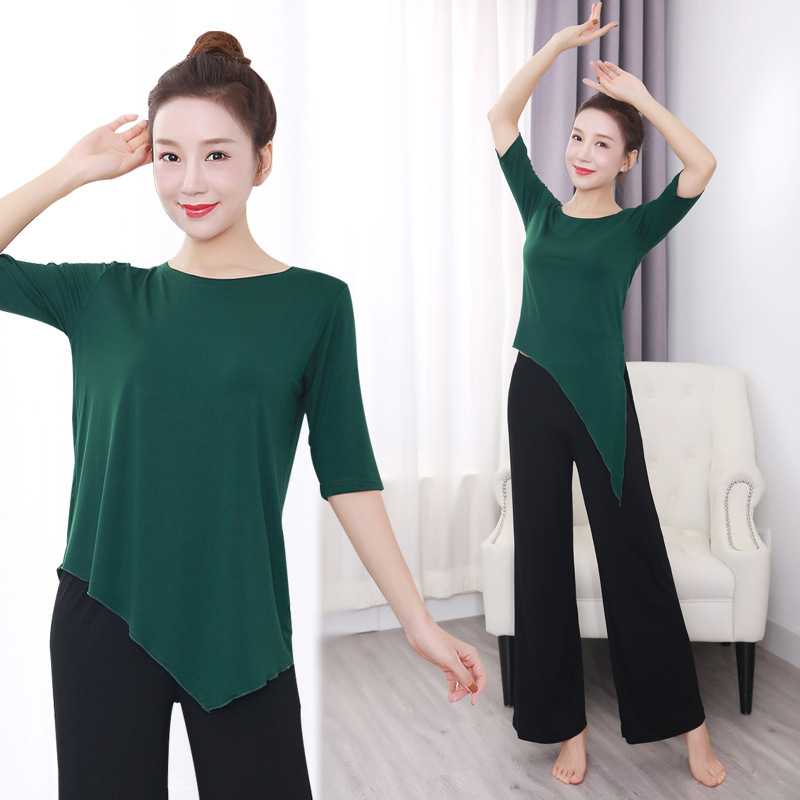 舞蹈服套装女宽松阔腿裤古典教师