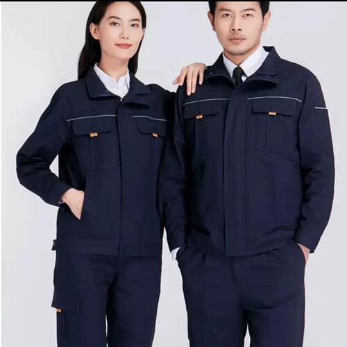 春秋纯棉耐磨耐脏汽修电焊工作服