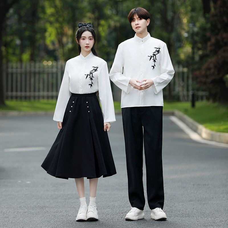 中式初高中汉服演出服|朗诵合唱