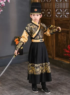 儿童古装锦衣卫飞鱼服明朝侍卫