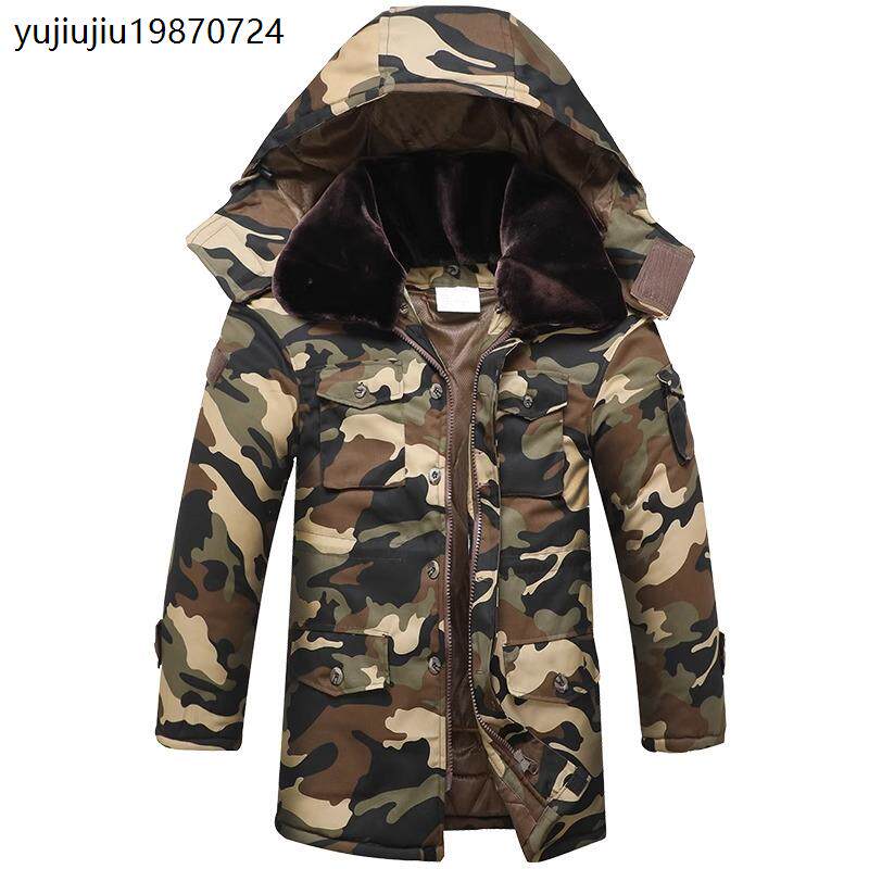 正品男冬季棉大衣加厚保
