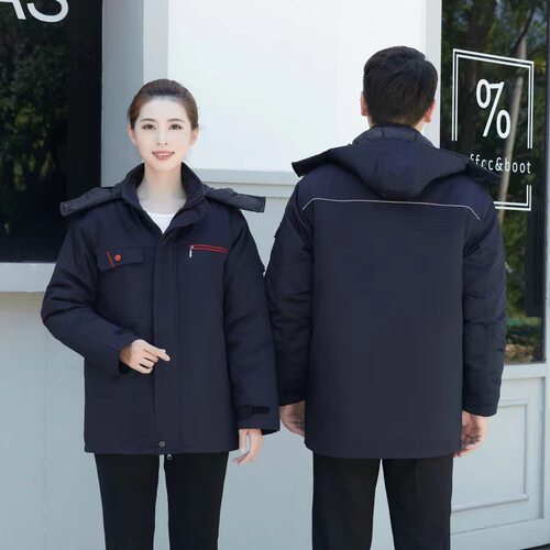 冬季加厚耐磨耐脏工作棉服可拆卸棉衣汽修工厂服劳保服棉工厂车间