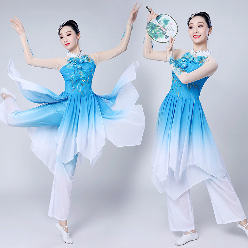 古典舞蹈服装成人女新款飘逸