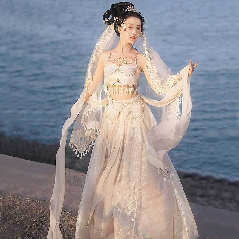 新款敦煌飞天古风汉服异域公主