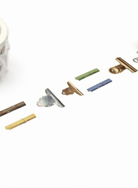 日本 MT ex 票夹 夹子 和纸胶带 MTEX1P37R 幅40mm×7m整卷