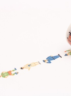 日本mt和纸胶带 手帐胶带 for kids MT01KID016 15mm×7m整卷