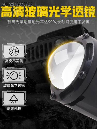 摩托车射灯S01适用无极SR250GT改装件辅路灯爆闪远近光透镜强光灯