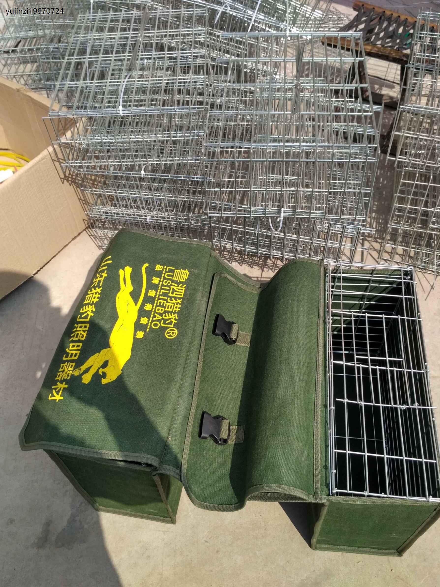摩托车帆布驮包大托包趴狗搭子越野摩托车 铁框驮包兔笼猎物驮包