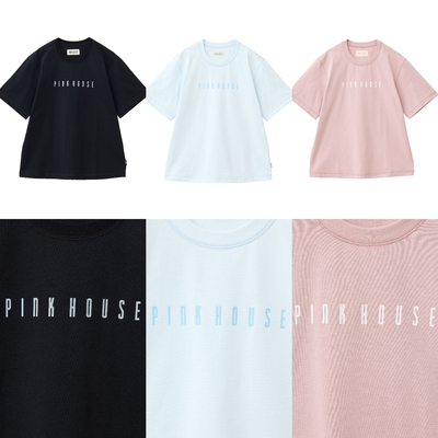 含税价预约PINK HOUSE PH LOGO印花短袖上衣 A2151UTS520 定金