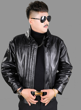 头层牛皮真皮皮衣男A2飞行服员空军皮夹克皮外套骑行服摩托车棉冬