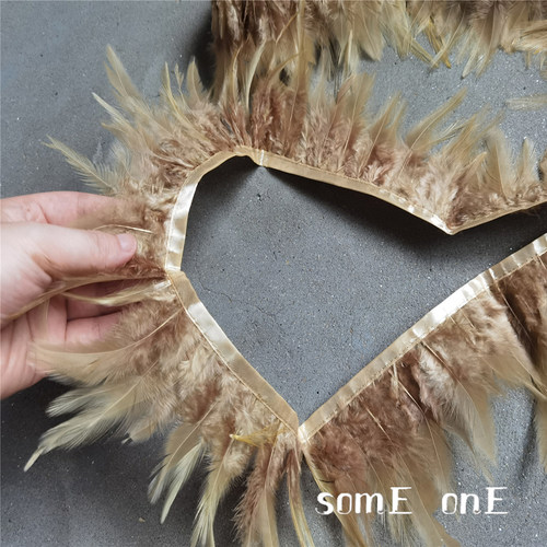 风铃羽毛服装欧美肌理