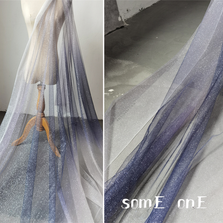 风铃网纱服装欧美肌理