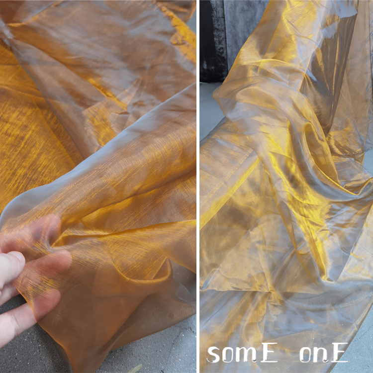 风铃网纱服装欧美肌理