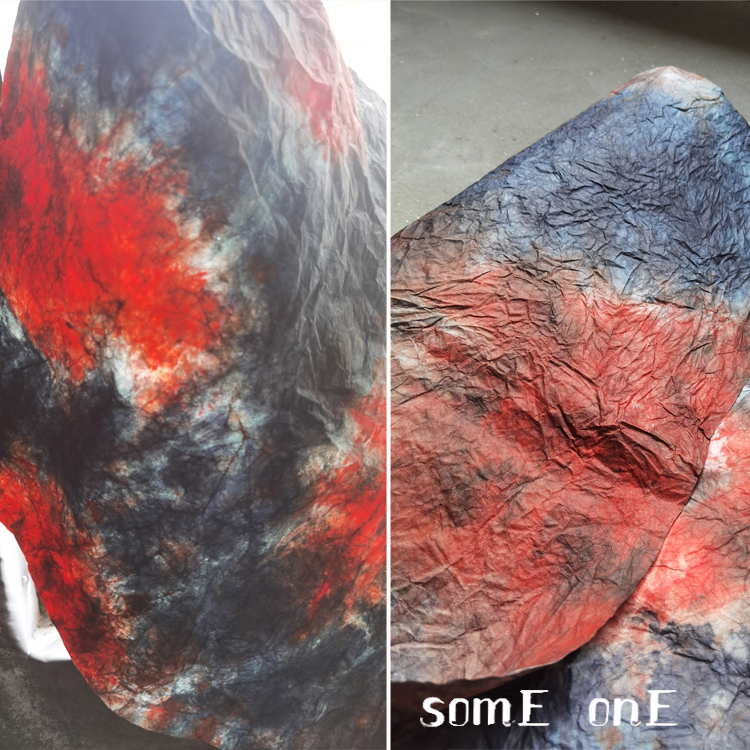 风铃纸布服装欧美肌理