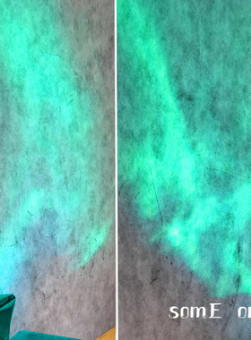 绿色反光硬挺造型镭射幻彩镜面pvc皮革服装tpu包包婚庆拍摄布料