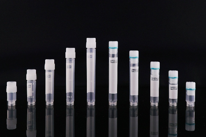 耐思0.5mL1.2mL2mL3mL4mL5mL冻存管内旋盖/外旋盖圆底可立盒装