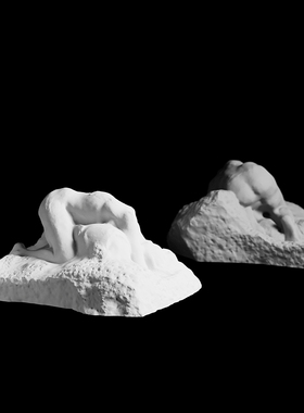 家居装饰艺术罗丹《达娜依德》博物馆复刻石膏像水泥桌面摆件客厅