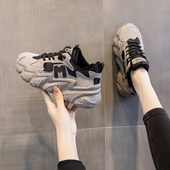 运动鞋 女舒适轻便软底跑步夏季 老爹鞋 代购 2025新款 ins潮厚底休闲