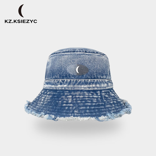 KZ.KSIEZYC牛仔渔夫帽女防晒遮阳
