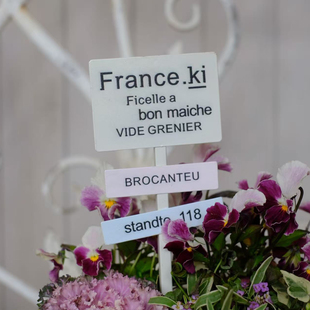 爱上花园家居阳台庭院杂货花盆装饰花插牌铁艺字牌信号灯花插88