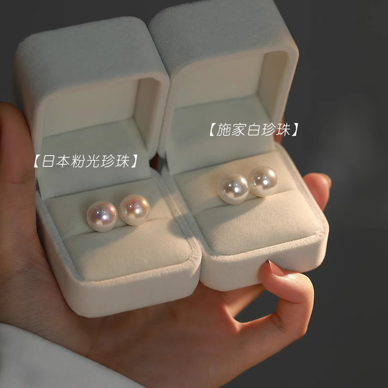 fever珍珠耳钉施家女耳饰图片
