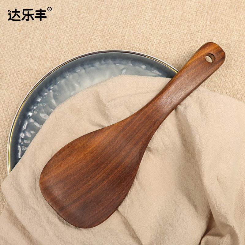 达乐丰紫檀木铲勺锅铲饭勺无漆无蜡隔热防烫铲菜勺粥实木煎铲家用,厨房/烹饪用具,锅铲,淘宝优惠券,粉丝福利购,淘宝优惠卷