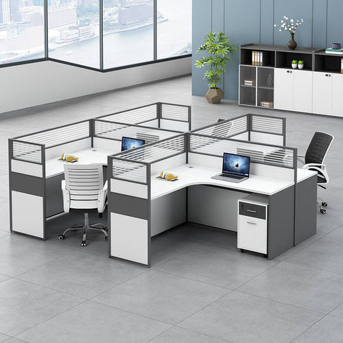 职员桌屏风办公工46人位财