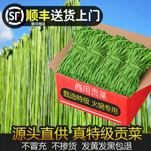 整箱10斤特级商用苔干贡菜干货特级火锅店专用苔干精品食材包邮