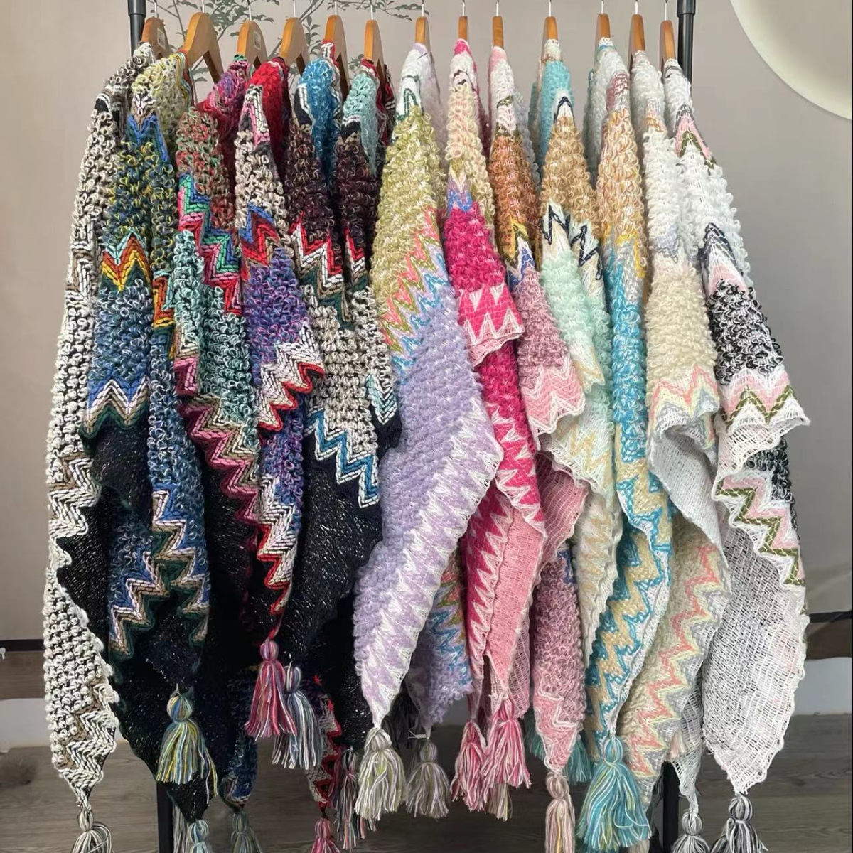 民族风披肩女云南丽江川藏旅游穿搭外搭斗篷外套披风波西米亚