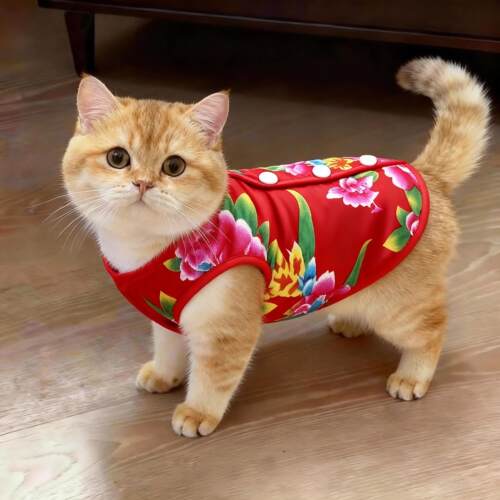 「宠生活」猫咪衣服新年