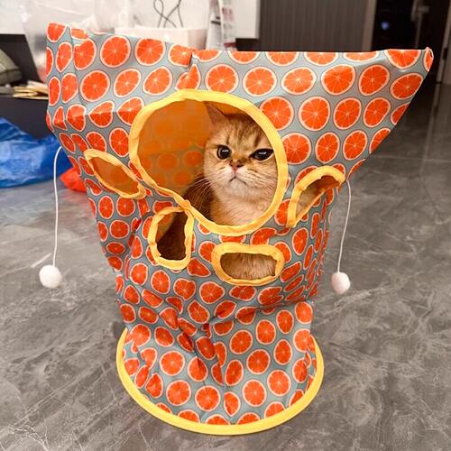 「宠生活」猫玩具钻袋子