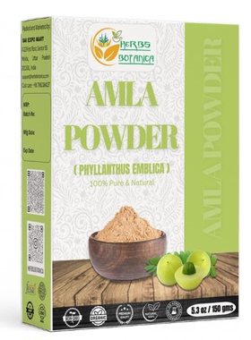 Natural Amla Powder (Indian Gooseberry, Amalaki)