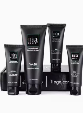 Tiege Hanley Men's Skin Care System Level 1、2、3