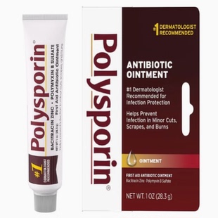 Polysporin First Aid Topical Antibiotic Skin Ointment With B