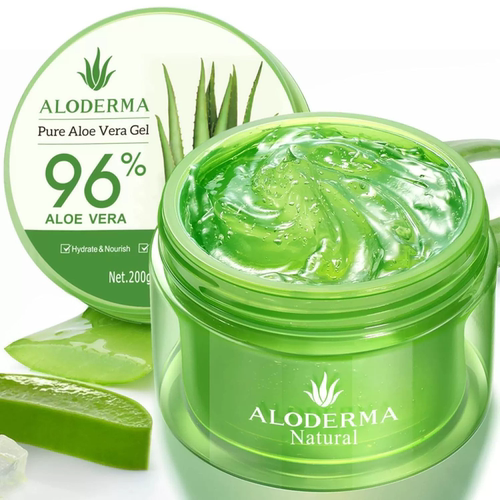Aloderma Organic Aloe Vera Gel for Face & Body