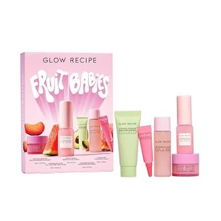 Glow Recipe Fruit Babies Skincare Kit - Gift Set with Cer