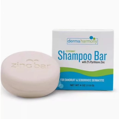 DermaHarmony 2% Pyrithione Zinc Shampoo Bar for dandruff