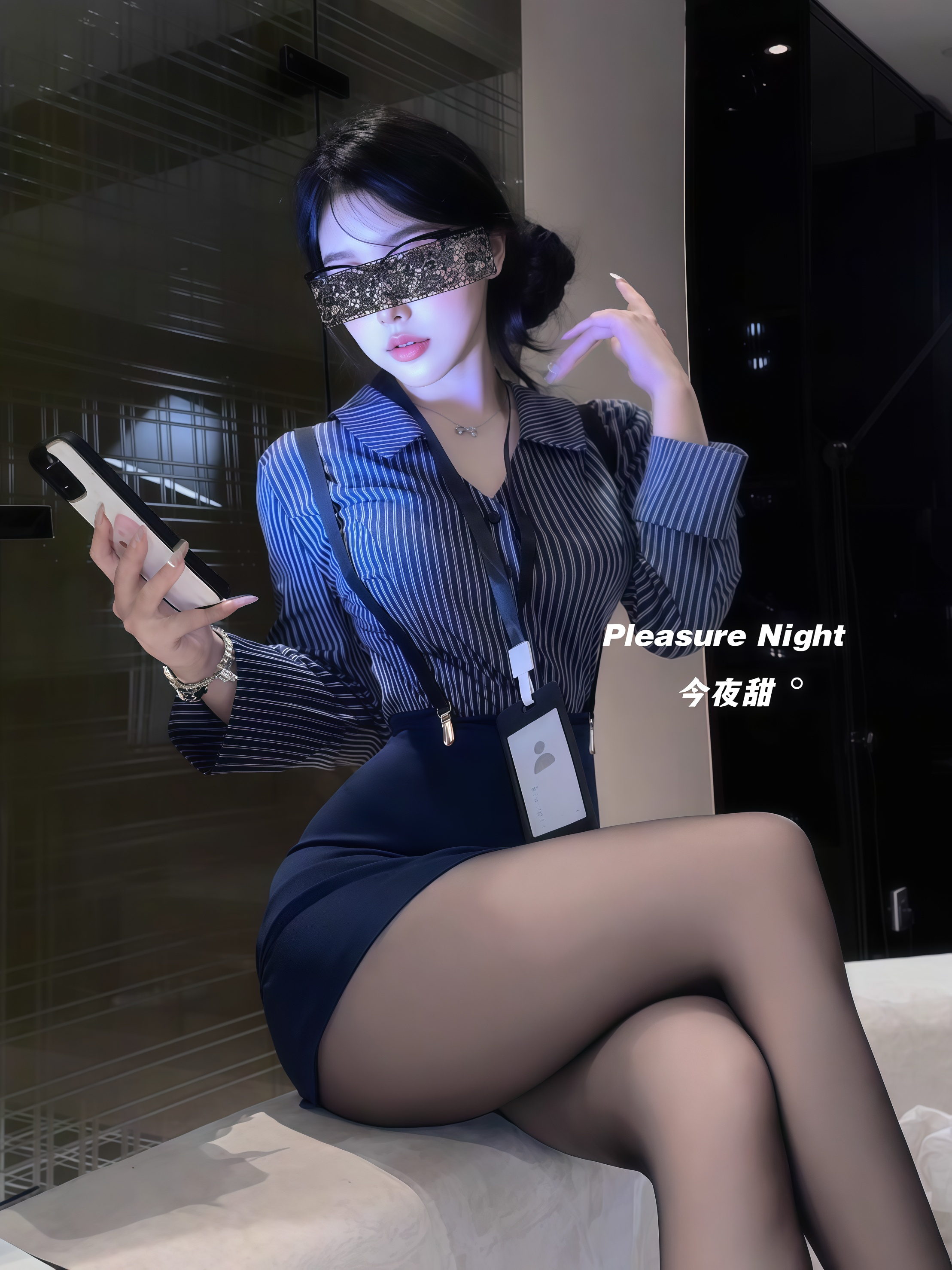 职场禁果*性感OL秘书套装cos老师职业装角色扮演背带短裙情调制服