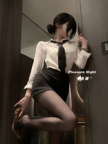 职场秘密*大码性感纯欲风秘书制服套装OL女qqny职业装御姐包臀裙