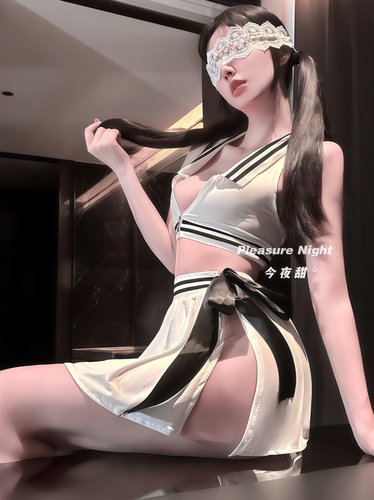 不良学姐*性感纯欲睡衣女情趣诱惑睡裙学院风制服套装内衣服qqny