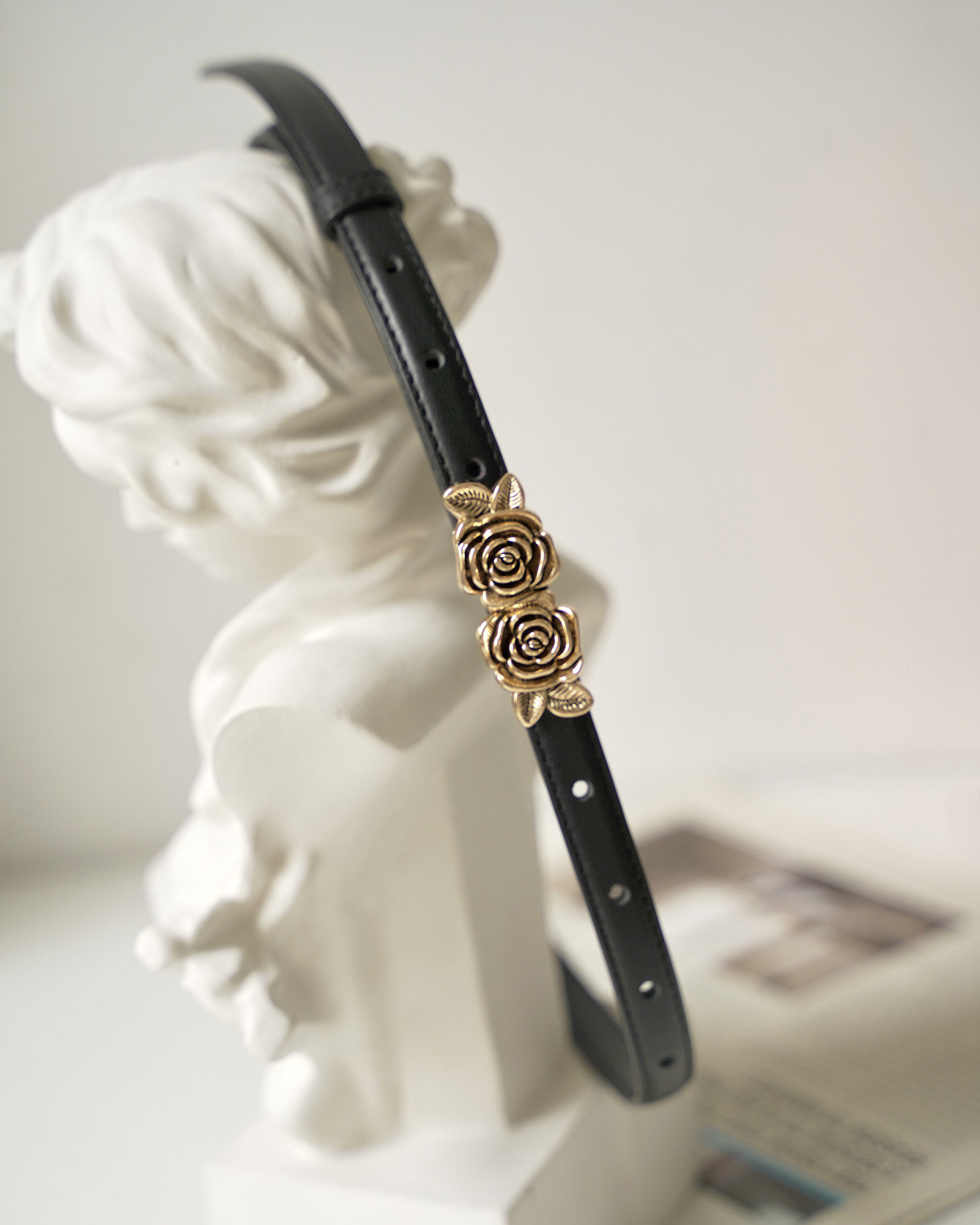 小众设计复古花朵扣真皮腰带头层牛皮细软皮带收腰裤带配大衣毛衣,服饰配件/皮带/帽子/围巾,腰带/皮带/腰链,淘宝优惠券,粉丝福利购,淘宝优惠卷