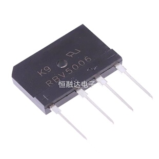 RBV5006 高压整流桥50A 600V 桥堆 RBV5010 1000V功放扁桥 大电流