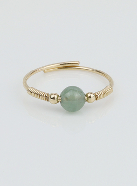 匠趣原创轻奢开口可调节天然翡翠