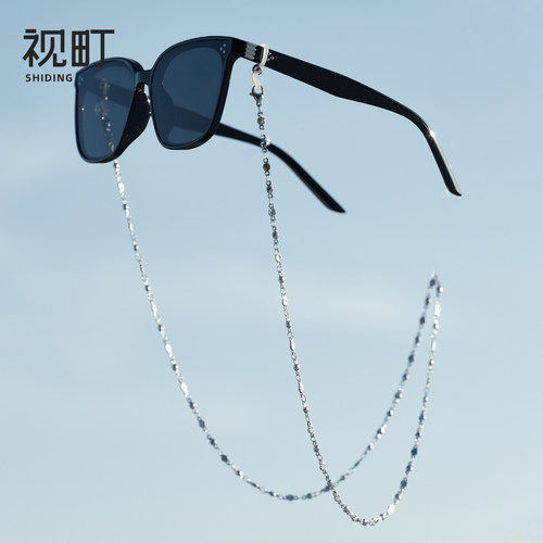 金属时尚挂脖眼镜链防脱落神器