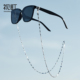 金属时尚 挂脖眼镜链条女高级感墨镜挂链男防脱落眼睛挂绳防丢神器