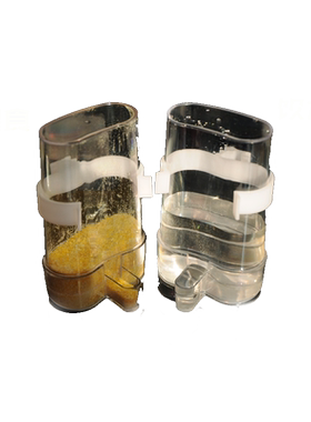 亚克力虎皮牡丹玄凤鸟两用下料器