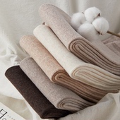 袜日系显瘦紧身秋裤 秋冬连裤 薄绒竖条纹踩脚袜灰女 棉质薄款 打底裤