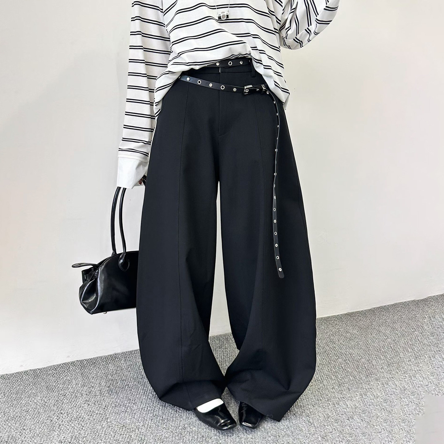 夏季高腰休闲西装裤女百搭长裤潮