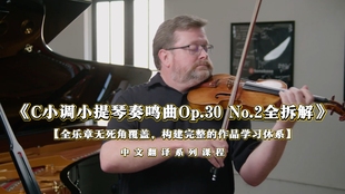 贝多芬小提琴奏鸣曲Op.30 从独奏到合奏一站通关 No.2全拆解